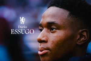 官方：切尔西20岁中场埃苏戈成功接受大腿手术，将开始康复进程